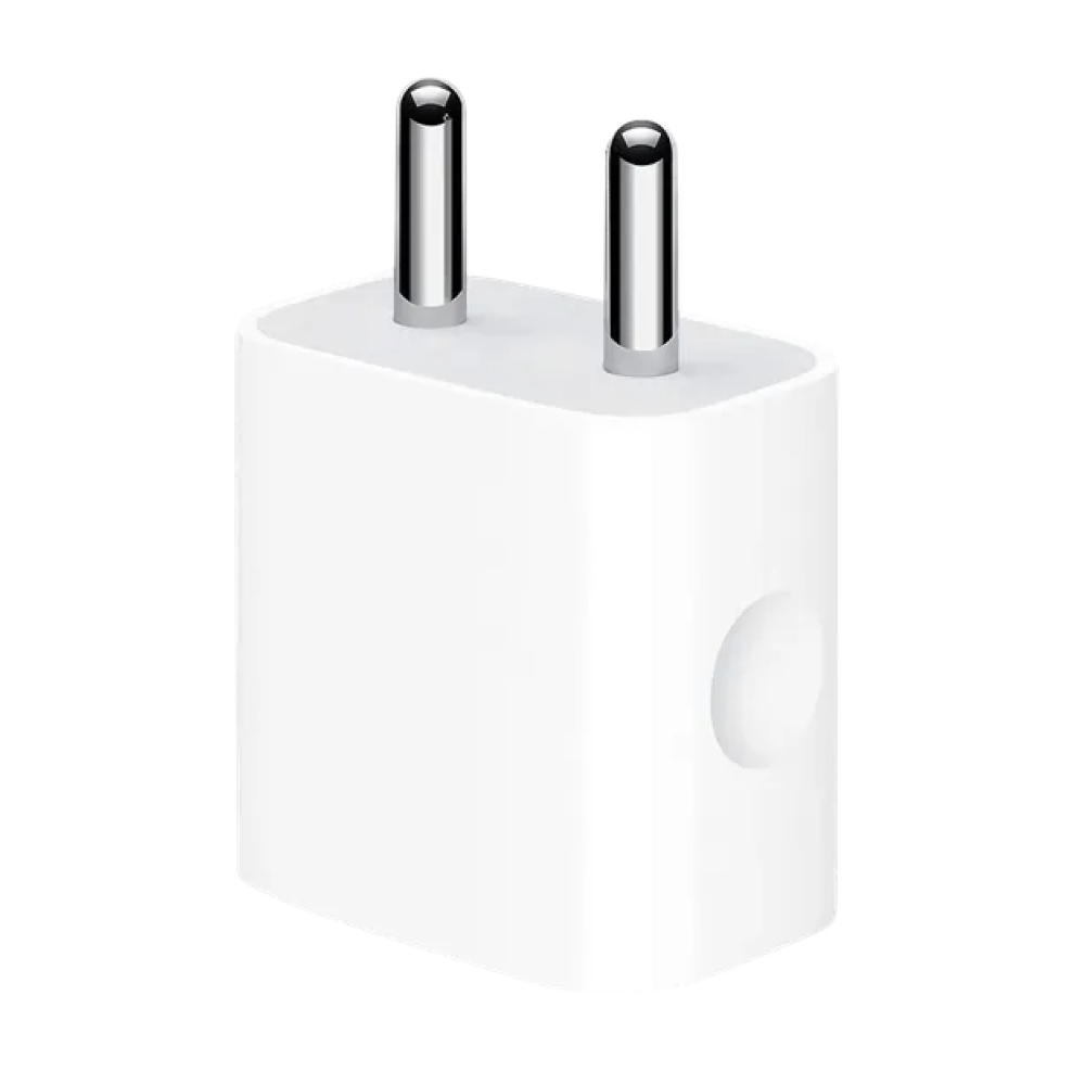 20W Type C Fast Charger (Adapter Only, Safe & Intelligent Protection, White)