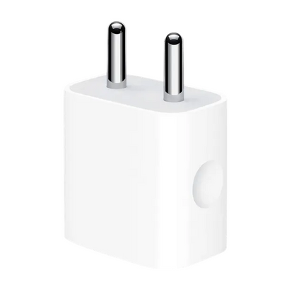 20W Type C Fast Charger (Adapter Only, Safe & Intelligent Protection, White)